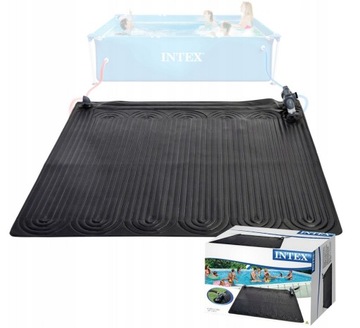 СОЛНЕЧНЫЙ КОВРИК ДЛЯ ВОДОНАГРЕВА INTEX 120x120CM ПАНЕЛЬ СОЛНЕЧНОГО НАГРЕВАНИЯ X3