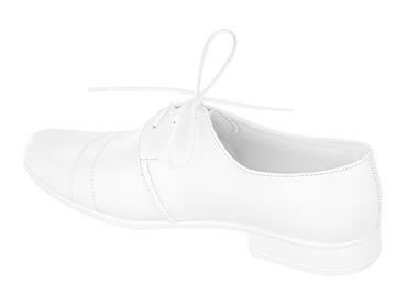 БЕЛЫЕ ТОРЖЕСТВЕННЫЕ ОБУВИ ДЛЯ МАЛЬЧИКОВ, размер PL 35