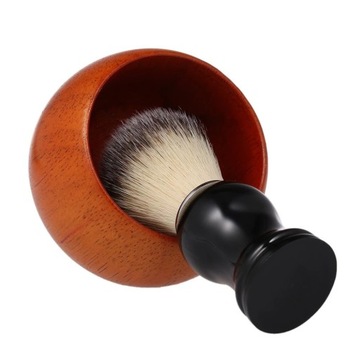 МУЖСКАЯ МЫЛЬница ДЛЯ БРИТЬЯ МУЖСКАЯ КРЕМОВАЯ ДЕРЕВЯННАЯ ПУТЕШЕСТВЕННАЯ