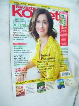 ŚWIAT KOBIETY 5/2019- JOLANTA FRASZYŃSKA