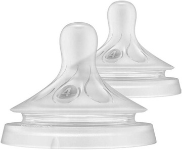 Avent Natural do butelki Natural Response 3m+ 2 szt nr 4