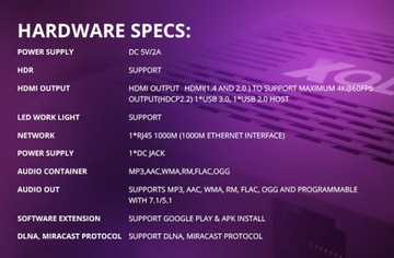 Горячие продажи Smart TV BOX Amlogic S905X4 Quad Core Android 11