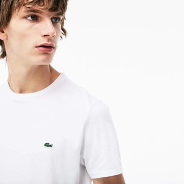 Lacoste Koszulka Męska Pima Premium White XL