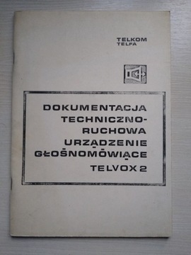 Dokumentacja Techniczno-Ruchowa TELVOX 2 TELKOM TELFA