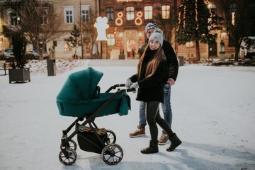 Paradise Baby VR - Polski wózek 2w1 07 + adaptery