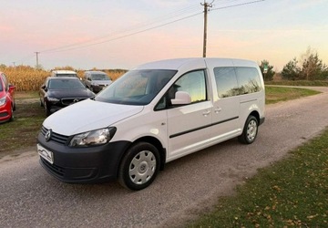 Volkswagen Caddy III Kombi Facelifting 2.0 EcoFuel 109KM 2011 Volkswagen Caddy 2.0 MPI 109 KM MAXI 7 osobowy 2.0 BenzynaLPG 109KM, zdjęcie 2
