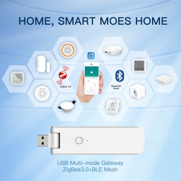 Центральная станция TUYA Smart Life ZigBee+Bluetooth Gateway