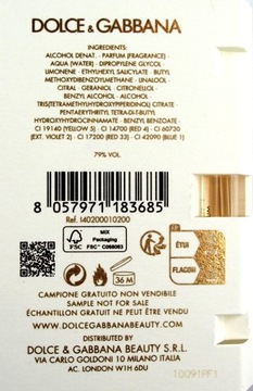 Dolce & Gabbana Devotion 1,5 мл пробник в концентрации Edp