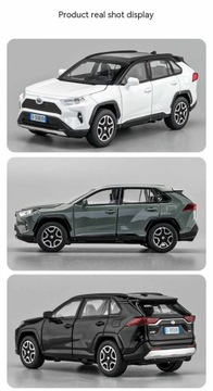 Модель автомобиля из сплава Toyota RAV4 SUV 1:32, литой под давлением металлический автомобиль
