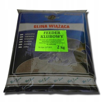 WOJ ZIEM GLINA WIĄŻĄCA DO ZANĘT FEEDER KLUBOWY 2KG