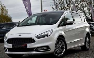 Ford S-Max II Van 2.0 EcoBlue 150KM 2019 Ford S-Max Vignale FUL LED skora grzane fotele el.klapa navi. Idealny 2.0, zdjęcie 2