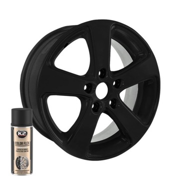 GUMA W SPRAYU CZARNY MAT 400 ML K2 COLOR FLEX