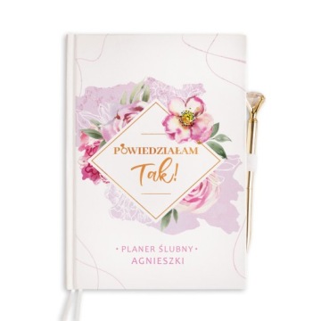 PLANER ślubny organizer dla Panny Młodej wesele