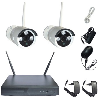 ZESTAW do monitoringu WIFI 2 kamery FULL HD 2 MPX