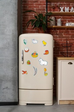 Магниты на холодильник ПАСХА-АЛЛИЛУЯ, узор 1