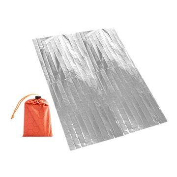 Emergency Blanket Outdoor Large Blanket with Pouch