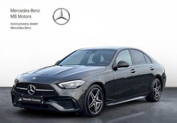 Mercedes Klasa C W206 Limuzyna 1.5 180 170KM 2025 Mercedes-Benz Klasa C SalonPL AMG Line CarPlay Android Auto Martwe Pole Ka, zdjęcie 11