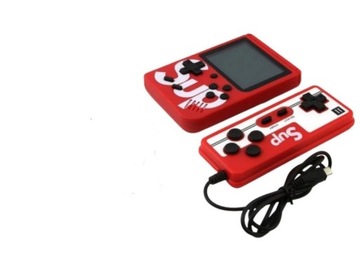 KONSOLA PRZENOŚNA GAMEBOY 400 GIER PAD MARIO RETRO KOLOR CZERWONY