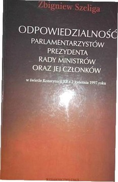 Odpowiedzialność - Szeliga