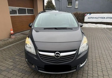 Opel Meriva II Mikrovan Facelifting 1.4 Turbo ECOTEC 120KM 2017 Opel Meriva 1,4 120KM Klimatyzacja Serwis 1Wlasciciel Kola latozima 1.4, zdjęcie 1