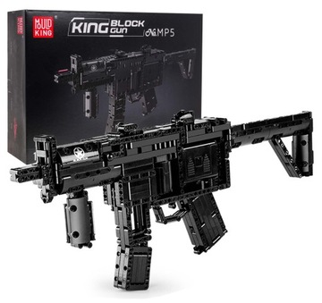 Klocki 783el. Karabin Maszynowy MP5 Pistolet dla dzieci