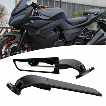 2 x uniwersalne lusterka wsteczne motocyklowe