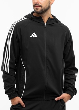 adidas kurtka męska z kapturem sportowa wiatrówka Tiro 24 Windbreaker r.M