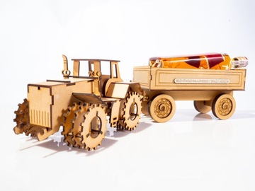 БОЛЬШОЙ трактор Трактор WODOWZ ПОДАРОК ​​на 30-летие