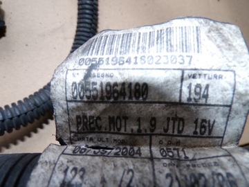 FIAT CROMA II SVAZEK MOTORU 00551964180