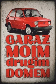 Tabliczka PRL 20x30 cm PRL74