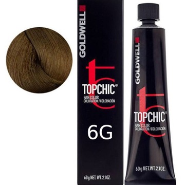 Goldwell Topchic Farba 60ml kolor 6G