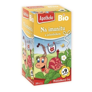 HERBATKA DLA DZIECI - NA ODPORNOŚĆ TRUSKAWKA PO 9 MIESIĄCU BIO 40g