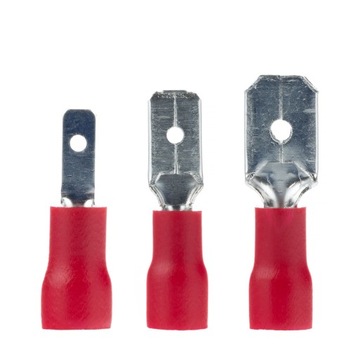 БОЛЬШОЙ НАБОР ИЗОЛИРОВАННЫХ РАЗЪЕМОВ ДЛЯ ПРОВОДОВ 280 ШТ. РАЗМЕР 15