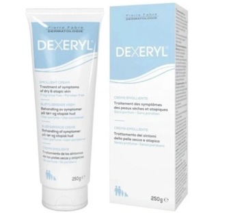 KREM DEXERYL EMOLIENT DO SUCHEJ SKÓRY AZS RYBIA ŁU