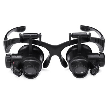 ЛУПА ДЛЯ ЧАСОВИКОВ ЛУПА СВЕТ 2x LED СЕРВИС