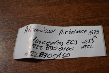 РАСПЫЛИТЕЛЬ PERFECT AIRBALANCE MERCEDES E63 W213 W222 1