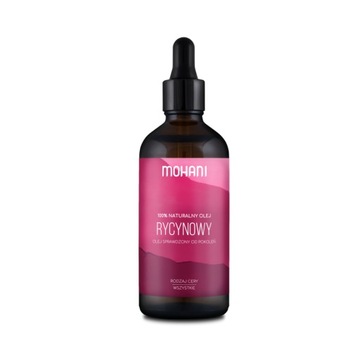 Olej rycynowy kosmetyczny 100 ml mohani