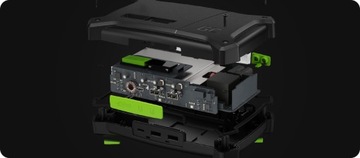 Автомобильный аккумулятор Green Cell PowerBoost Start-up 2000A, фонарик 16000 мАч, IP64