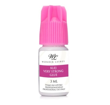 Klej do rzęs Very Strong Glue Wonder lashes buteleczka 3 ml