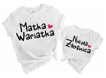 Koszulka dla Mamy i Córki prezent Dzień Mamy XXL