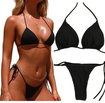 STRÓJ KĄPIELOWY DWUCZĘSCIOWY BIKINI KLASYCZNE / M