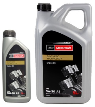 Olej 5W30 Ford Motorcraft OEM A5 Synthetic 5+1 6L
