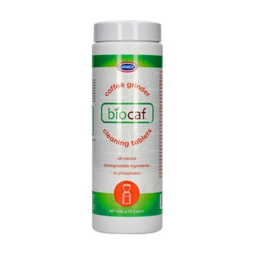 URNEX BIOCAF TABLETKI DO CZYSZCZENIA MŁYNKA 430g
