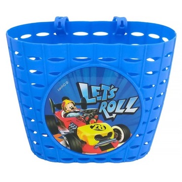 Koszyk na rower hulajnogę - MICKEY Let's ROLL