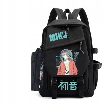 ШКОЛЬНЫЙ РЮКЗАК HATSUNE MIKU БОЛЬШОЙ А4 USB-УЗОРЫ