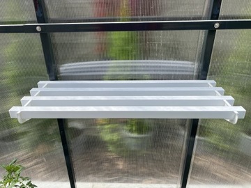 Półka do szklarni poliwęglanowej 75 cm PTF POLSKA