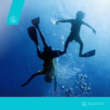 Maska pełnotwarzowa do snorkelingu dziecięca AQUASTIC KAI Jr różowy XS