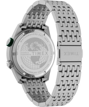 Timex Męski analogowy zegarek kwarcowy Waterbury