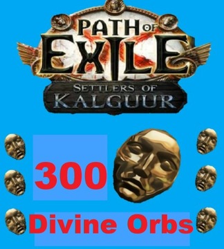 PATH OF EXILE SETTLERS OF KALGUUR 300 SZTUK DIVINE ORB ORBY NOWA LIGA POE