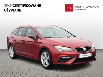 Seat Leon III ST Facelifting 1.5 EcoTSI 130KM 2019 Seat Leon TSI 130KM FR BeatsAudio Nawigacja Climatronic Tempomat, zdjęcie 6
